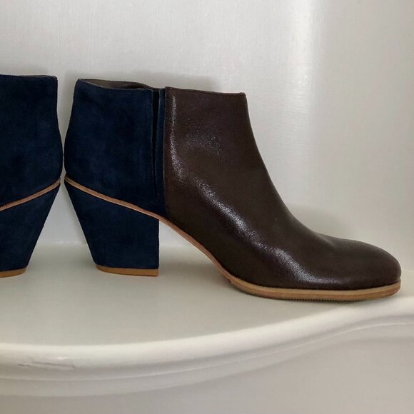 Rachel Comey Leather & Suede Ankle Boots Sz. 8.5 - Picture 4 of 5
